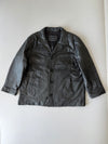 ZGuess Vintage Original Leather Coat (2XL)