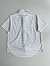 Polo Ralph Lauren Striped Short Sleeve Shirt – White/Navy (2XL)