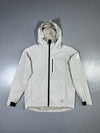 Adidas Off-White Zip-Up Windbreaker Jacket (M)