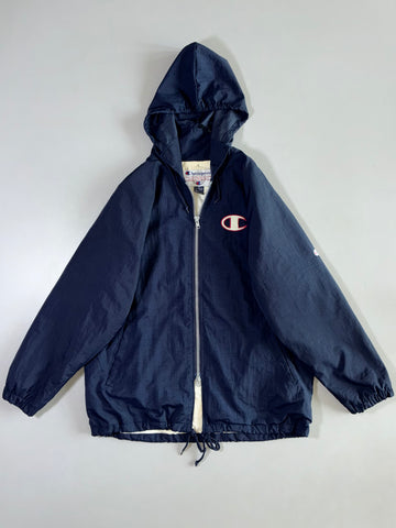 Champion Navy Windbreaker Jacket (2XL/3Xl)