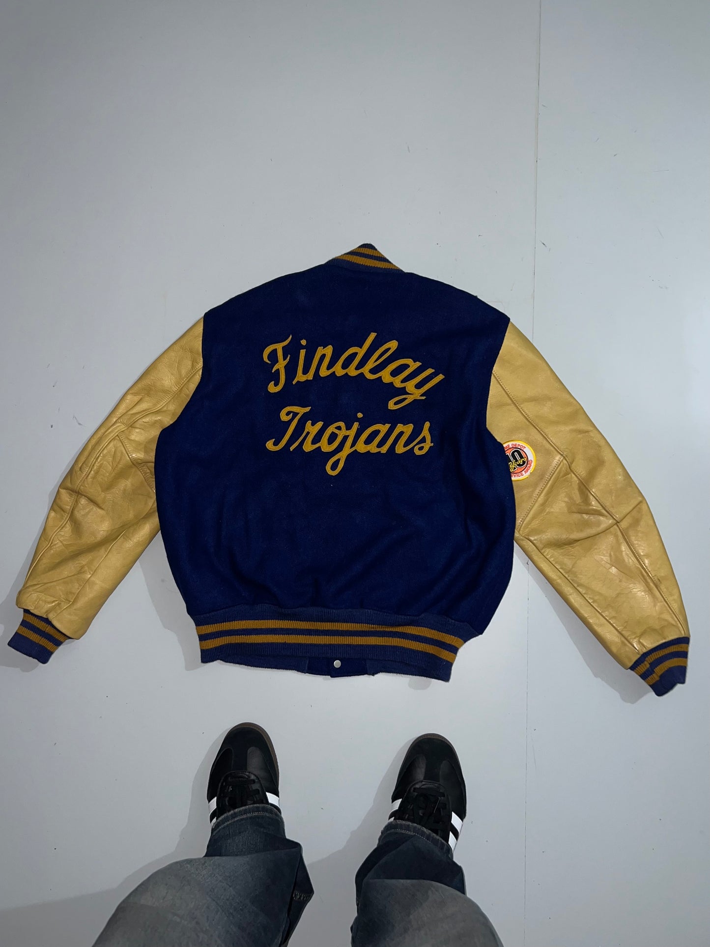 ZSuper Premium Varsity Jacket Leather Sleeves (RARE) (S/M)