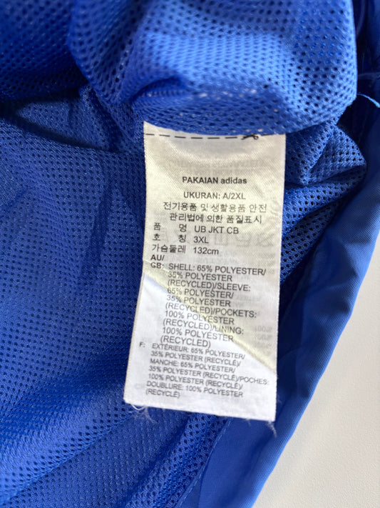 Vintage Adidas Premium Embossed Textured Jacket (2XL)