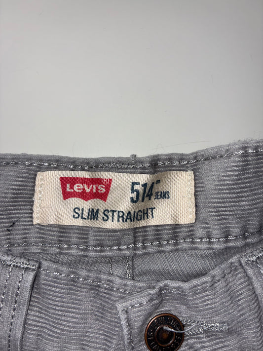 Levi’s 514 Slim Straight Corduroy Pants (W:31) (L:43)
