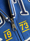 Roots Athletics Royal Blue & Black Varsity Zip Hoodie – Size (L)