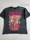 Nirvana Graphic Print Oversized Black T-Shirt – (2XL)