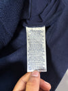 Polo Ralph Lauren Navy Zip Hoodie – Yellow Pony Waffle-Lined Hooded Sweatshirt (M)