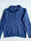 Polo by Ralph Lauren Navy Quarter-Zip Knit Sweater (XS)