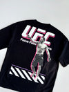 UFC x Bershka “Focus Fuels Champions” Khabib Fighter Graphic Oversized Tee (XL)