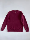 Le Coq Sportif Maroon Taped Logo Sweatshirt (M)