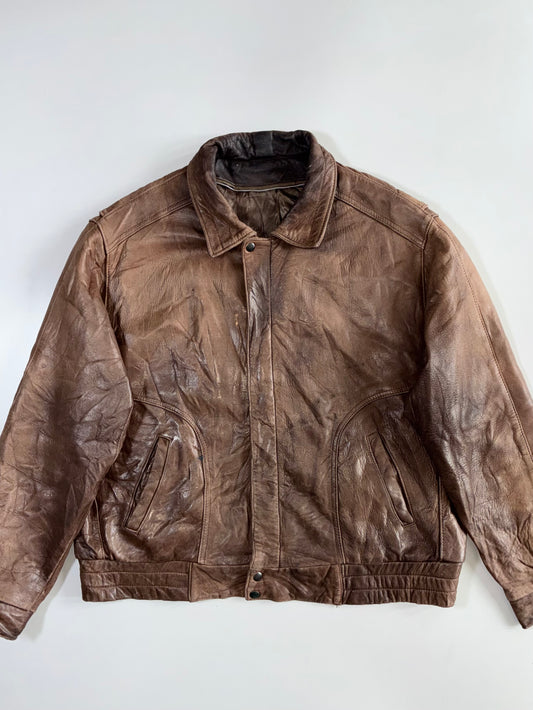 Premium Original Leather Jacket (XL)