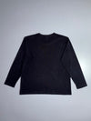 Puma Big Logo Long Sleeve Tee – Black/Green, (XL)