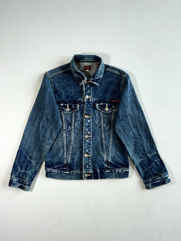 Dickies Heavy  Denim Trucker Jacket – Indigo Blue (S)