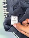 With Indiscrimination” Graphic Hoodie  (M)