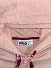 Fila Classic Full-Zip Hoodie – Heather Blush Pink Women’s (2XL)