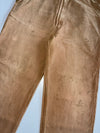 Vintage Dickies Tan Canvas Bib Overalls (Full L:65| Pant - W:36 |L:43)