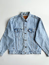 Vintage 90s Levi's 70507 Light Wash Denim Trucker Jacket Made in USA – Size (XL/2XL)