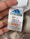 Adidas Golf Striped Quarter-Zip Polo – Beige (L)