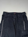 Vintage Engelbert Strauss Black Reflective Cargo Work Pants (W:28) (L:39)