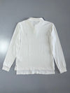 Polo by Ralph Lauren White Long Sleeve Polo Shirt Size (M)