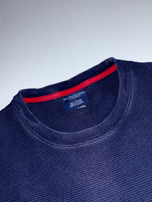 Polo Ralph Lauren | Thermal Waffle Knit Full Sleeve | Navy(XL)