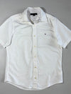 Tommy Hilfiger Short Sleeve Oxford Button-Up Shirt Women's (M)