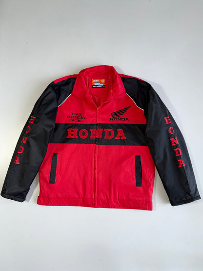 !          Vintage Style Honda Racing Motorsport Jacket (XL)