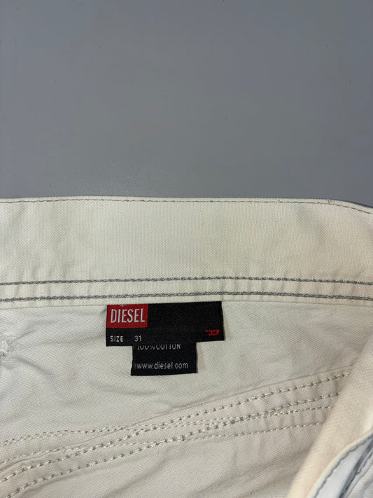 Diesel White Carpenter Jeans (W:32 |L:43)