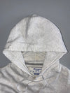 Vintage Champion Script Logo Pullover Hoodie Oatmeal White (L)
