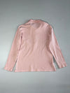 Lacoste Long Sleeve Piqué Polo Shirt – Pastel Pink (Size (XS/S)