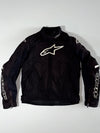 Vintage Alpinestars T-Jaws WP Armoured Motorcycle Racing Jacket Padded (S/M)