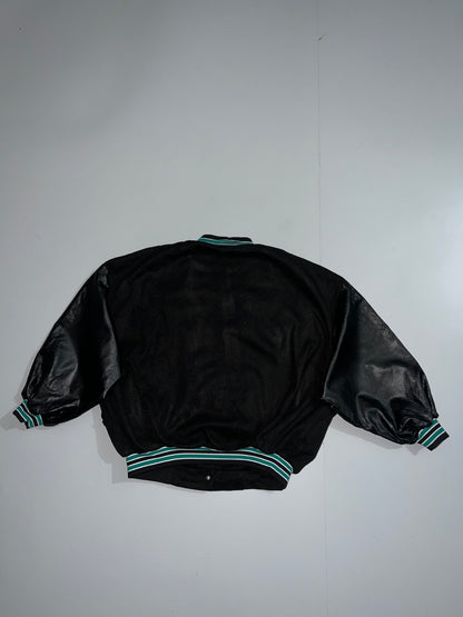 ZSuper Premium Varsity Jacket Leather sleeve  OVERSIZED (S)