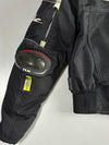 FLM Hardshell Armored Textile Motorcycle Jacket (XS)