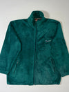 Vintage 90s Umbro Deep Green Fleece Zip Jacket (XL)