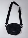 Vintage Adidas Originals Black Nylon Crossbody Bag (Inches:8)