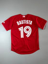 Majestic MLB Toronto Blue Jays Red Alternate Jersey (L)