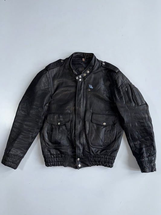 Vintage Pure Leather Jacket (M)