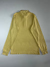 Lacoste Long Sleeve Polo Mustard Yellow (L)