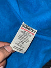 Superdry Windhiker Fleece-Lined Hooded Jacket – Black/Cobalt Blue (M)