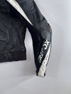 Fire Fox | Leather Racing Jacket with Carbon Fiber Shoulder Armor (Paded)(S)