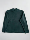 Calvin Klein Forest Green Mock Neck Long Sleeve Tee (Xl/2Xl)