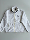 NEPA Sherpa Fleece Zip-Up Jacket – White (XL)