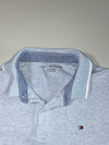Tommy Hilfiger Polo Shirt Heather Grey Tipped Collar Men’s Size (3XL)