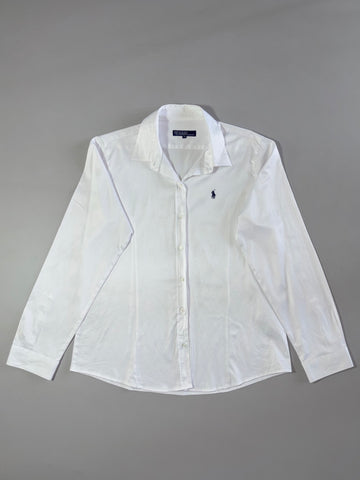Polo Ralph Lauren Classic White Button Women’s (M)