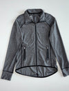 Puma Heather Grey Full-Zip Performance Track Jacket (S)