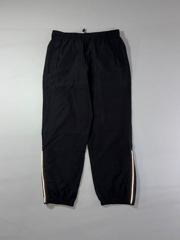 Crane Black Windbreaker Track Pants (W:34) (L:41)