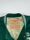 Seed Boy 76 Green Varsity Leather Sleeve Jacket (M/L)
