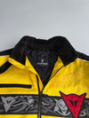 Dainese Racing Jacket – Yellow/Black, Made in Italy Detachable arms(Xl)