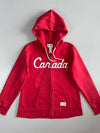 Team Canada Olympic Red Zip Hoodie (M/L)