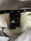 Adidas All-Over Print Hoodie – Grey/Black (M)