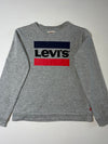 Levi’s Grey Sportswear Logo Crewneck Sweatshirt  (S)